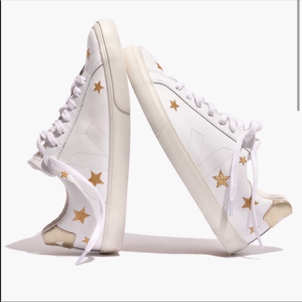 Madewell Veja Eaplar low sneaker star embroidered